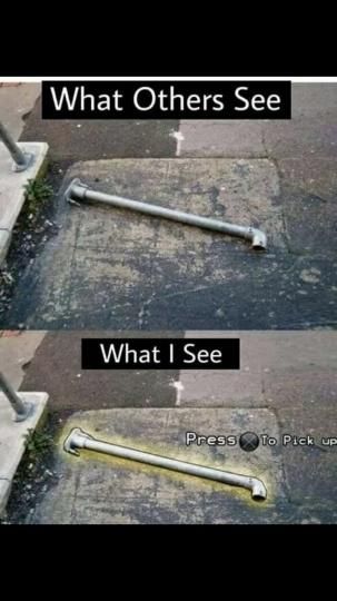 I thought everyone saw floating commands and buttons.