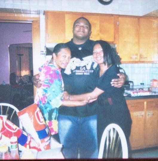 My Mom,Me(younger me age 25 & my Sister.