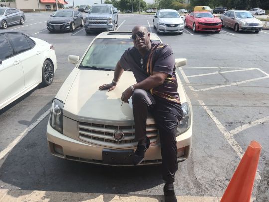 Just enjoying the day out at lunch