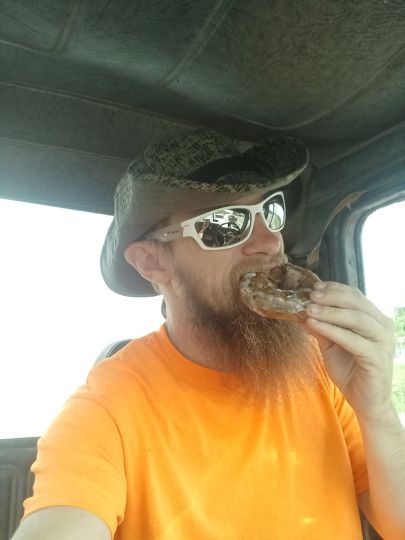 Breakfast at work 😋🍩