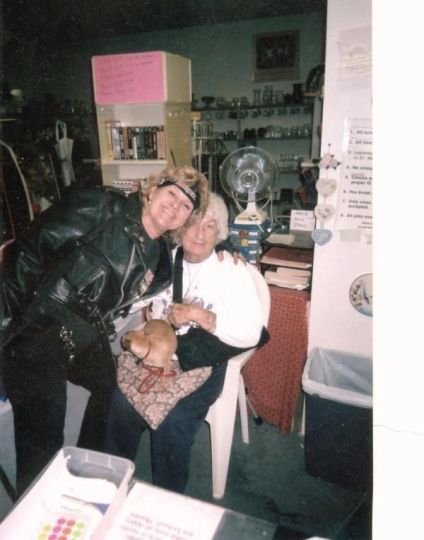 In my leathers a few years ago..