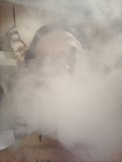 Storm coming in got really cloudy all of a sudden.