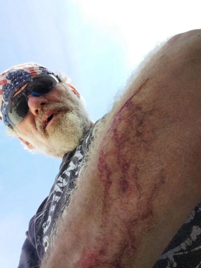 Some times the job gets ruff