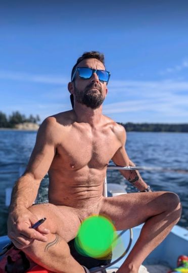 Just fucking around on my little sailboat in Washington