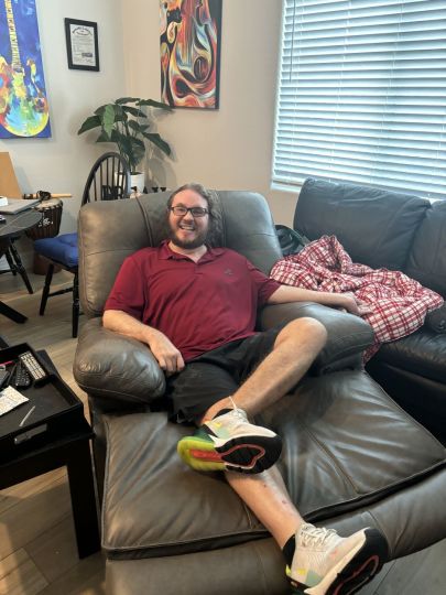 Chillin' in my suite