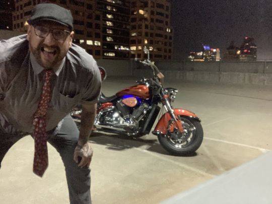 Me and my #1 hog.