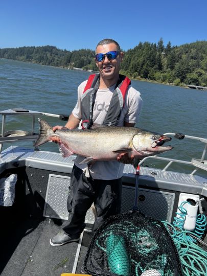 The day I caught a chinook