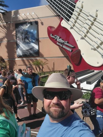 Last day at rocking roller-coaster Aerosmith