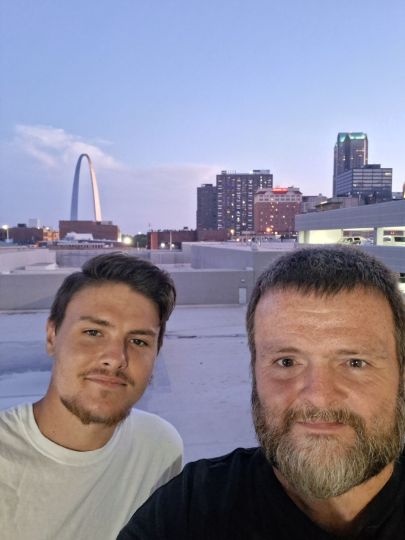 Me and my son