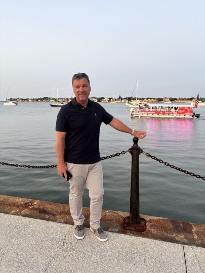 Photo op in Saint Augustine, Florida