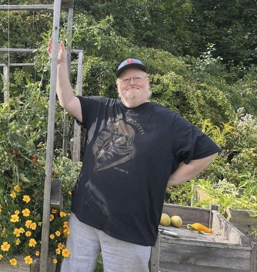 Working the community garden