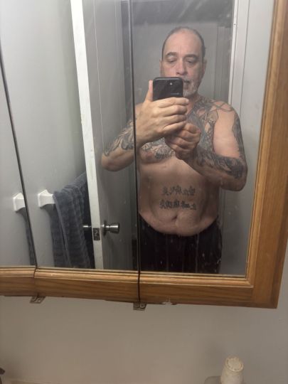 Don’t let the tattoos make you think I’m a thug. lol. 95% of them are my grown kids zodiac signs
