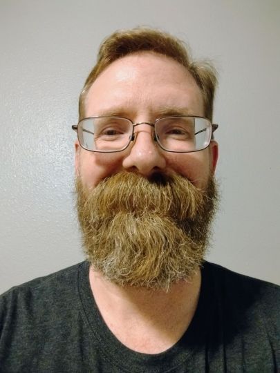 My current beard length... not long anymore.