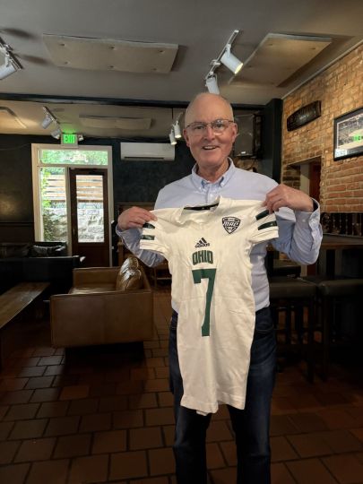 My retirement gift from Ohio u football team