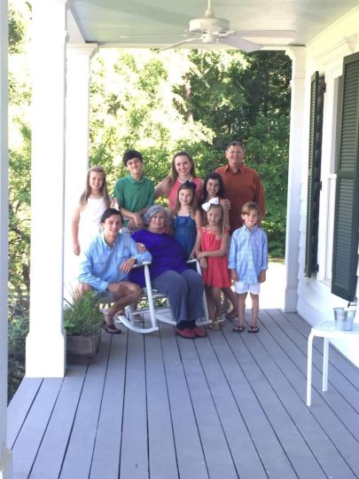 My late husband , Grandkids and i