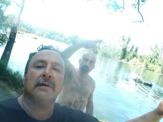 I was at the lake