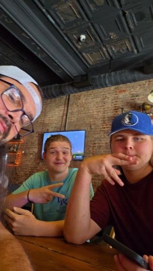 Me, my roomie and my son