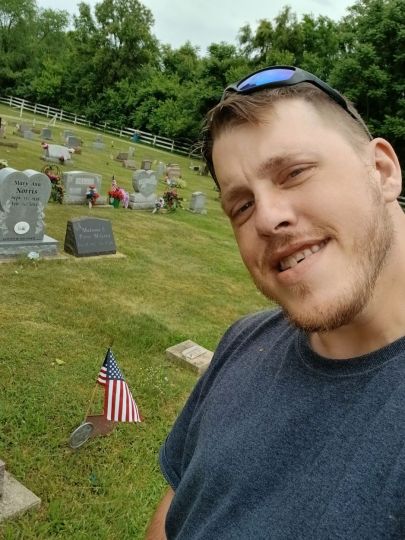 Was out at my father's grave on father's day