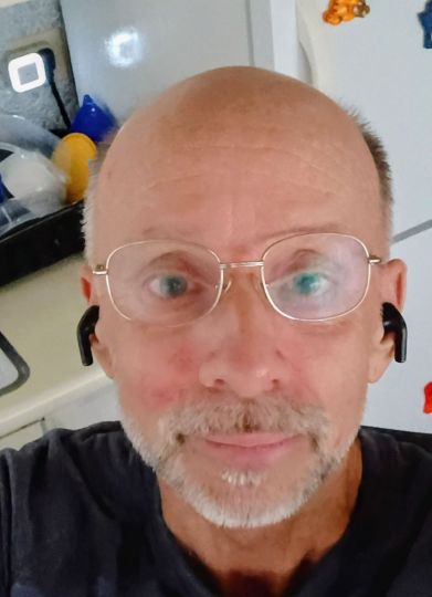 I like to hang out or go out I'm 58 5,ft 6in. Bim hairy Bald with facial hair. Blue eyes  5m5 in. Thick c*ck mushroom head. I like to party and play but not always. I like for the guy I'm with take control and have his way with me 💯