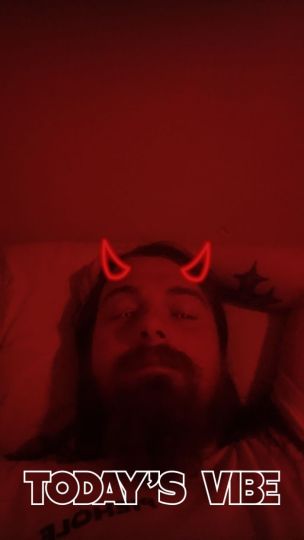 Devil's Horns filters. Just Chilling...