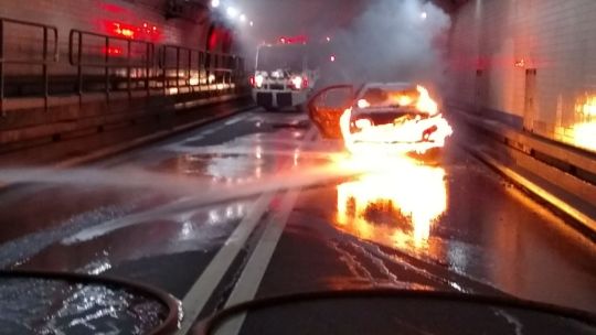 Tunnel Car Fire