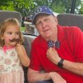 My great granddaughter on fathers day