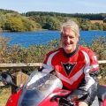 Me and my other Love! My Honda VFR800 Motorbike. Would you like a gentle Ride as my passenger? Let's explore England together!