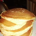 Awwww pancakes!  Ask me for a pic!