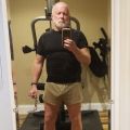 Working out with the beard...