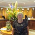 In London waiting to go to the Savoy theater to see Dream Girls