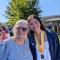 One of my grandaughters at her graduation