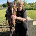 Taken last year. First time back on a horse in over 40 years. I loved it 😊