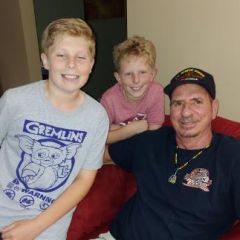 Two very wonderful grandsons.