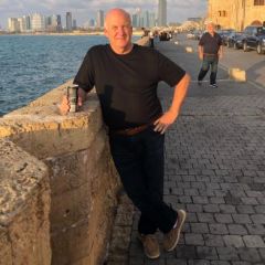 On the waterfront near Tel Aviv