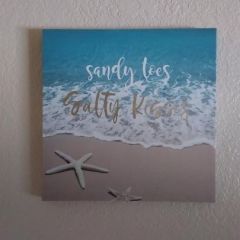 SANDY TOES
 SALTY KISSES
           😘