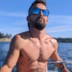 Just fucking around on my little sailboat in Washington