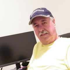 Steve working post Covid.