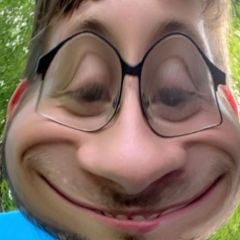 A funny picture one of my friends took on my birthday