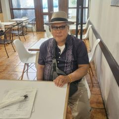 In my office before retiring.