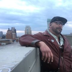 Getting ready to skate down my favorite parking garage downtown.