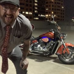 Me and my #1 hog.