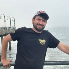 Los Angeles, Santa Monica pier right before San Francisco. So 3 months