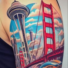 my tattoo coming up